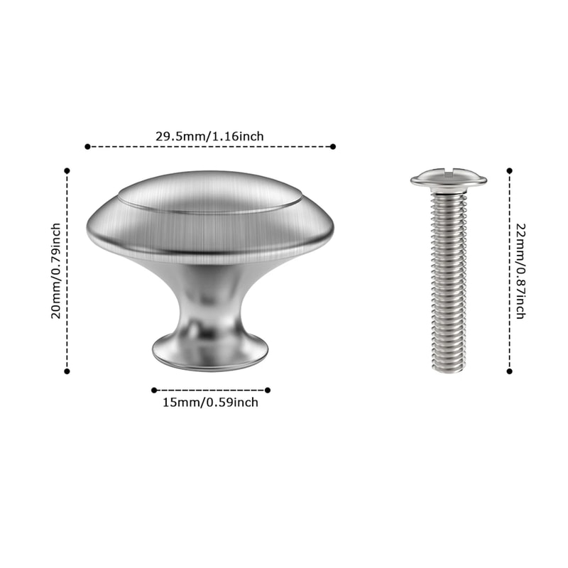 Modern Stainless Steel Cabinet Handles Set For Kitchen Cabinet Pulls And Drawer Hardware 4