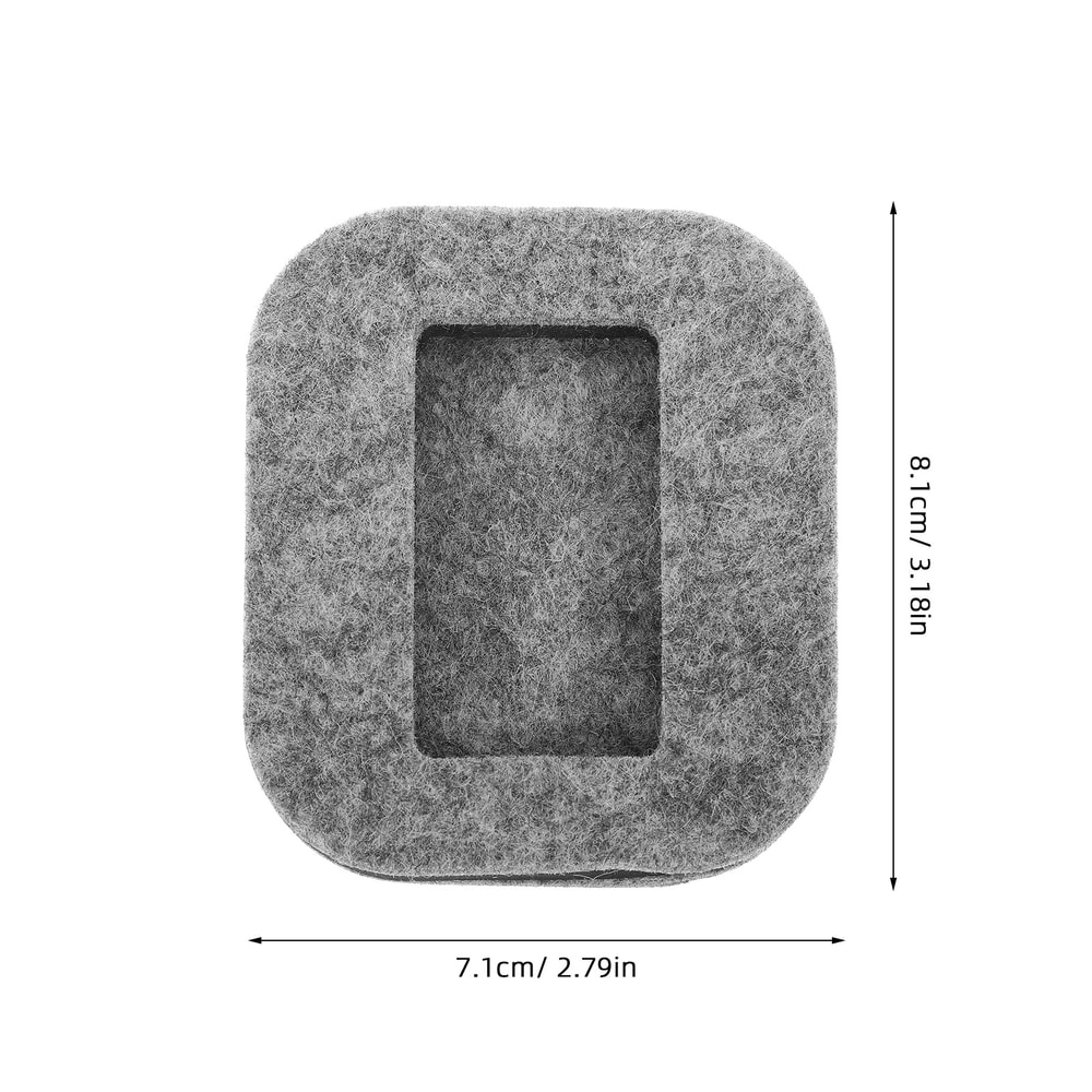 Felt Caster Cups for Hardwood Floors Non Slip Furniture Floor Protectors Pack