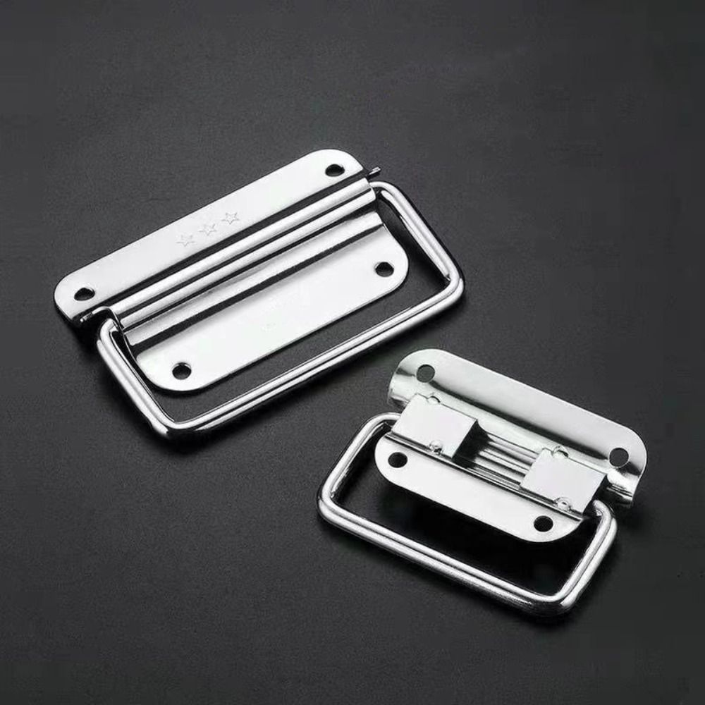 Folding Stainless Steel Cabinet Handle Space Saving Drawer Door Pull For Modern Furniture 1