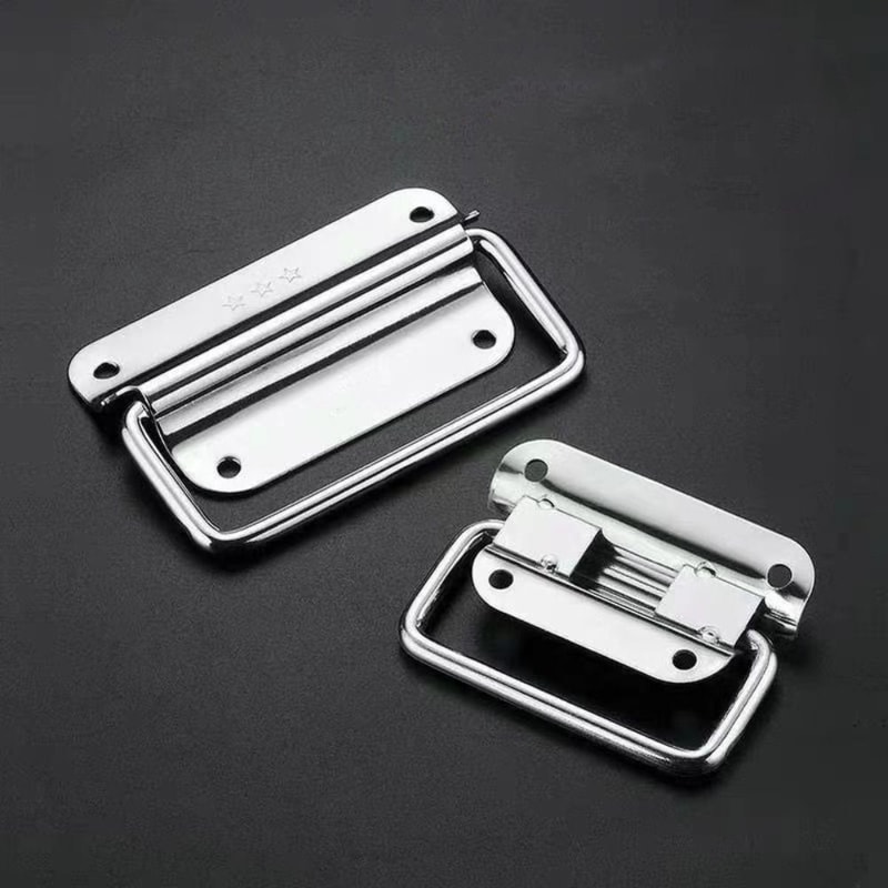 Folding Stainless Steel Cabinet Handle Space Saving Drawer Door Pull For Modern Furniture 1
