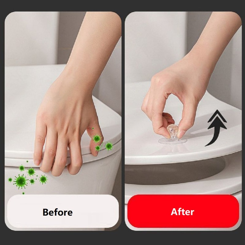 Crystal Clear Self Adhesive Cabinet Knobs For Drawers Closets And Glass Doors 3