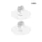 Crystal Clear Self Adhesive Cabinet Knobs For Drawers Closets And Glass Doors 5