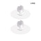 Crystal Clear Self Adhesive Cabinet Knobs For Drawers Closets And Glass Doors 5