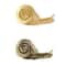 Vintage Brass Snail Cabinet Knob Gold Animal Drawer Pull