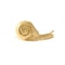Vintage Brass Snail Cabinet Knob Gold Animal Drawer Pull