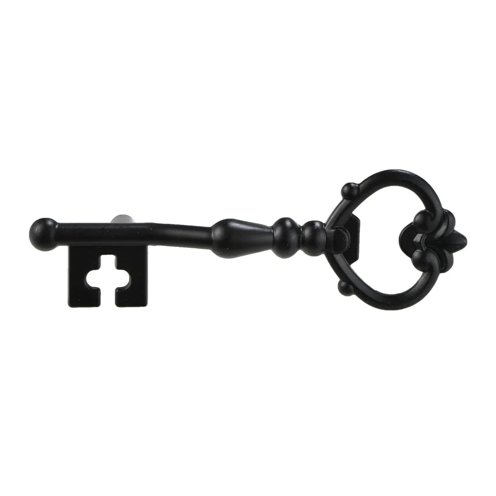 Vintage Key Cabinet Pulls Antique Bronze Drawer Handles 5