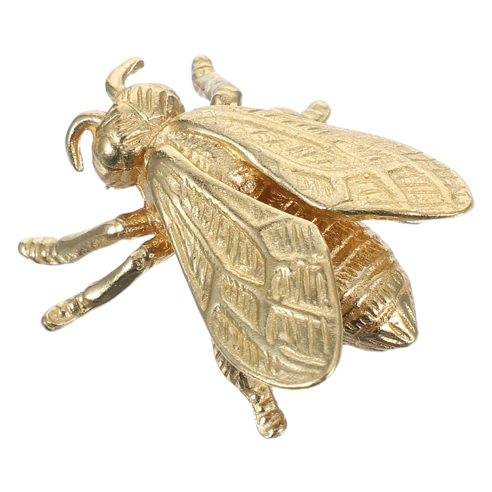 Vintage Bee Cabinet Knob Brass Drawer Pull for Cabinets and Dressers