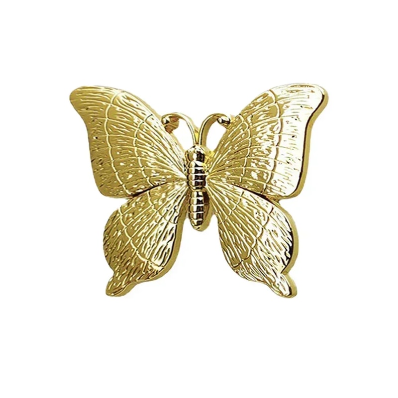 Vintage Butterfly Cabinet Knobs Zinc Alloy Drawer Pulls For Dressers And Wardrobes 6