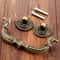 Vintage Box Handle Antique Bronze Drawer Pull for Wine Gift Boxes and Cabinets