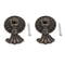 Antique Bronze Ring Pull Handles Set for Drawers and Cabinets