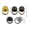 Vintage Ring Pull Cabinet Handle Antique Zinc Alloy Dresser Drawer Knob 0
