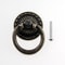 Vintage Ring Pull Cabinet Handle Antique Zinc Alloy Dresser Drawer Knob 8
