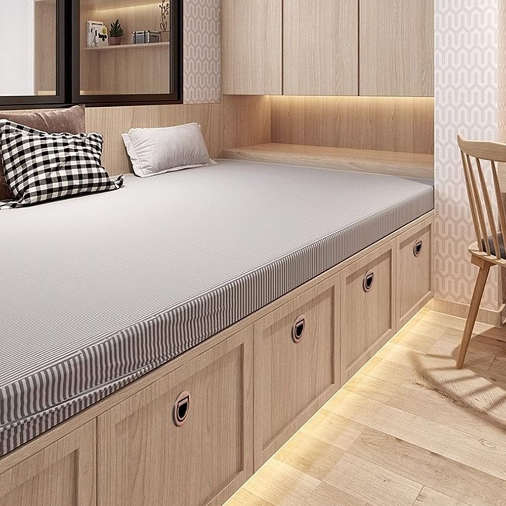 Modern Stainless Steel Recessed Cabinet Handles Hidden Flush Mount Drawer Pulls 1