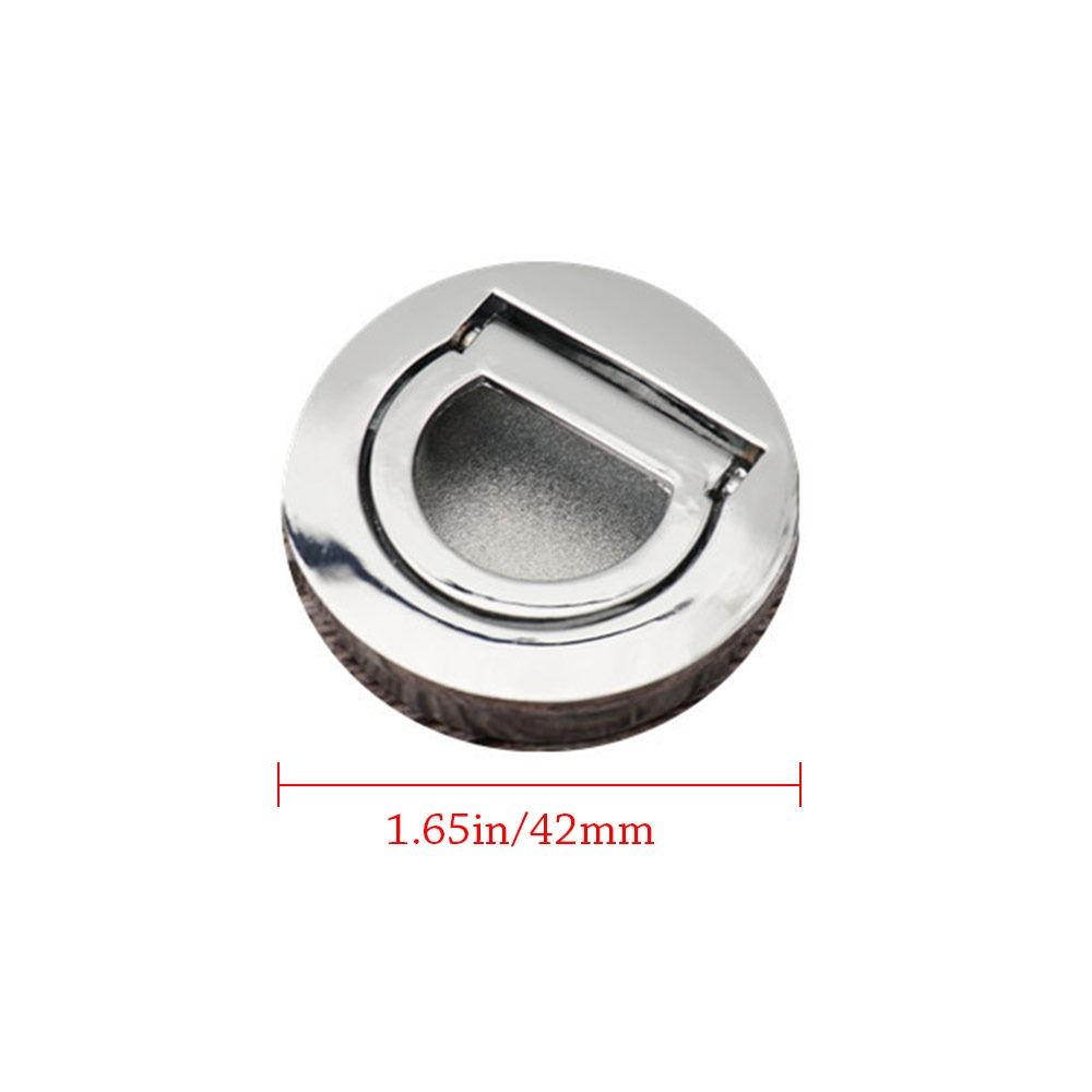 Modern Stainless Steel Recessed Cabinet Handles Hidden Flush Mount Drawer Pulls 6