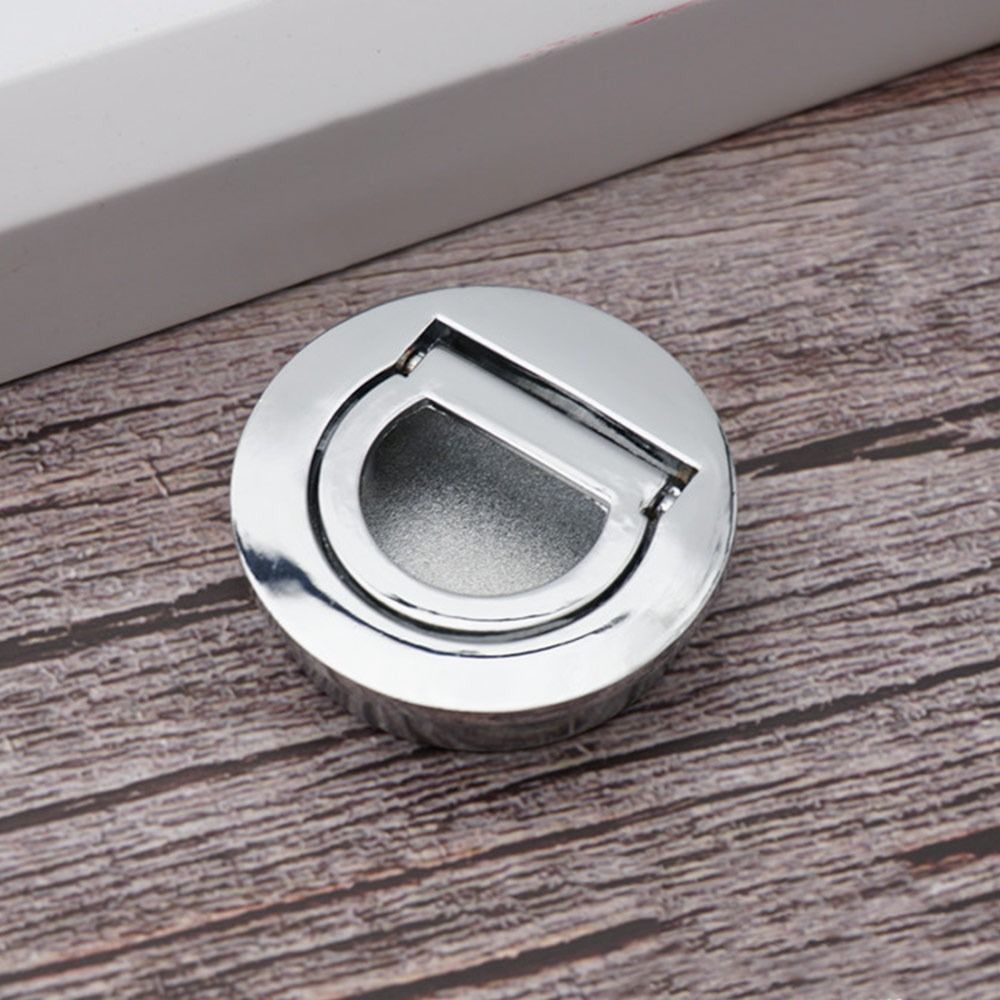 Modern Stainless Steel Recessed Cabinet Handles Hidden Flush Mount Drawer Pulls 9