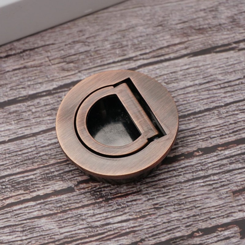 Modern Stainless Steel Recessed Cabinet Handles Hidden Flush Mount Drawer Pulls 11