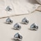 Heart Cabinet Knobs in Chrome for Drawers, Cabinets and Wardrobes