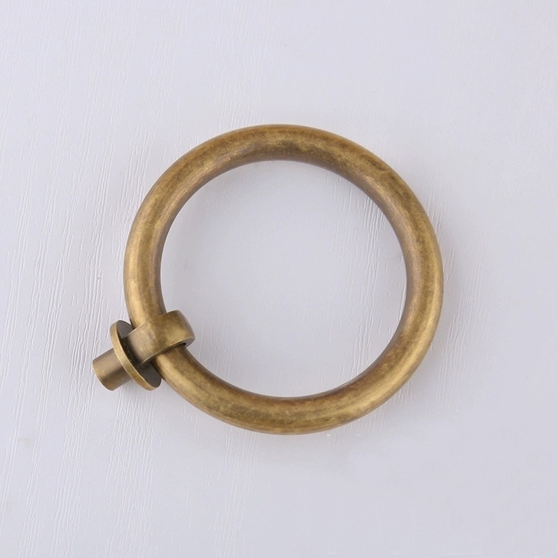 Antique Bronze Drawer Ring Pull for Cabinet, Dresser and Wardrobe Doors