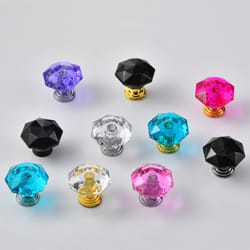 clear crystal drawer knobs diamond acrylic cabinet knobs for dressers and cabinets