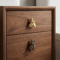 Vintage Bee Brass Cabinet Knob Antique Gold Single Hole Drawer Pull