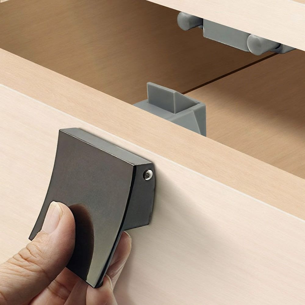 Zinc Alloy Push Button Door Latch For RV Cabinet Caravan Cupboard And Drawer Doors 2