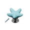 Blue Starfish Ceramic Drawer Knob Coastal Cabinet Hardware Pull 1