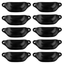 vintage black shell drawer pulls pack zinc alloy cabinet knobs