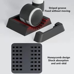 silicone furniture caster cups for chair wheels and hardwood floors