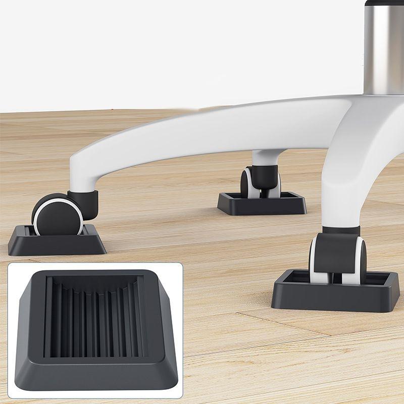 Silicone Furniture Caster Cups for Chair Wheels and Hardwood Floors
