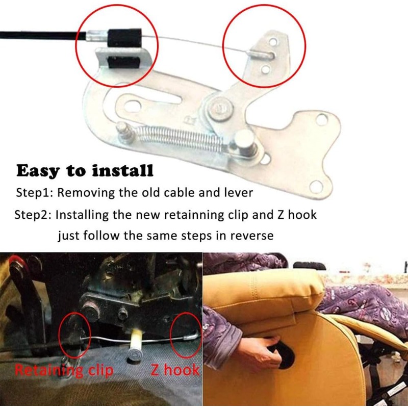 Universal Recliner Handle Replacement ABS Pull Lever For Sofa And Chair 2