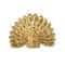 Gold Peacock Brass Cabinet Knob Vintage Drawer Pull 7
