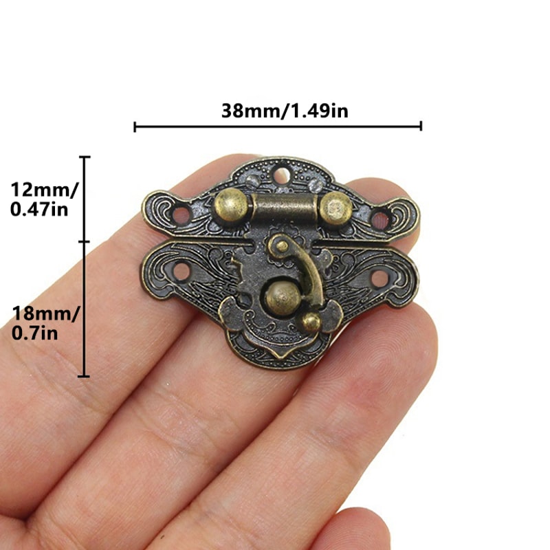 Antique Bronze Cabinet Pulls For Jewelry Boxes And Vintage Drawers 5