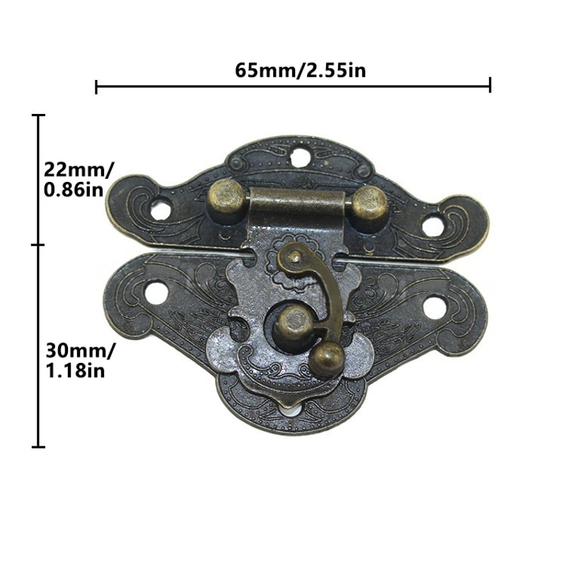 Antique Bronze Cabinet Pulls For Jewelry Boxes And Vintage Drawers 7