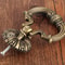 Antique Bronze Drawer Ring Pull Vintage Cabinet Hardware