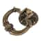 Antique Bronze Drawer Ring Pull Vintage Cabinet Hardware