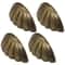 Vintage Shell Drawer Pulls Set Zinc Alloy Cabinet Handles
