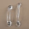 Crystal Clear Acrylic Cabinet Pull Handle for Drawers and Furniture