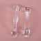 Crystal Clear Acrylic Cabinet Pull Handle for Drawers and Furniture