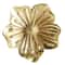 Vintage Brass Flower Cabinet Knob for Drawers and Doors