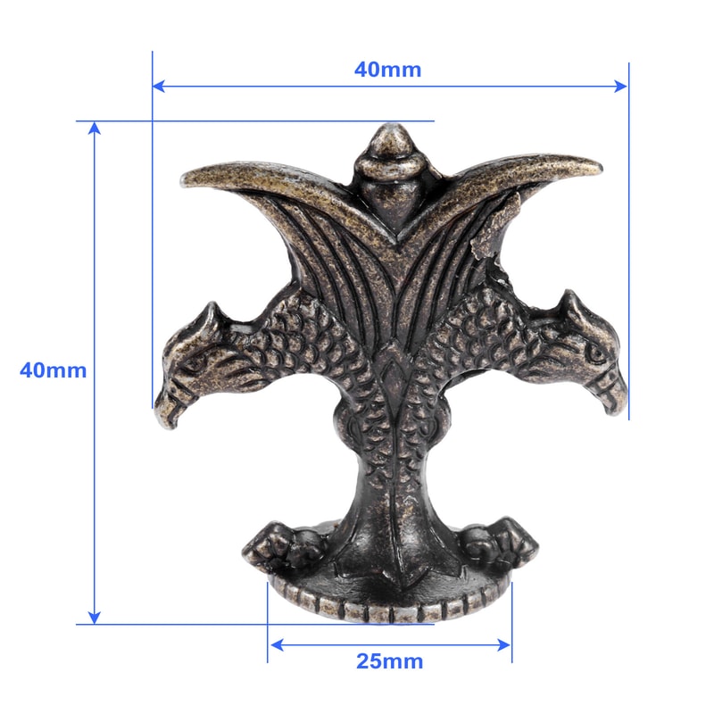 Vintage Jewelry Box Knobs Antique Cabinet Pulls for Drawers and Doors