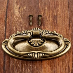 antique bronze vintage drawer pull for cabinets and jewelry boxes