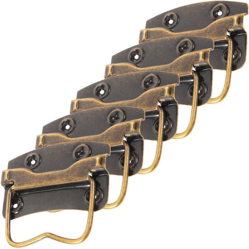 Vintage Iron Box Handles for Wooden Chests Cabinets and Luggage