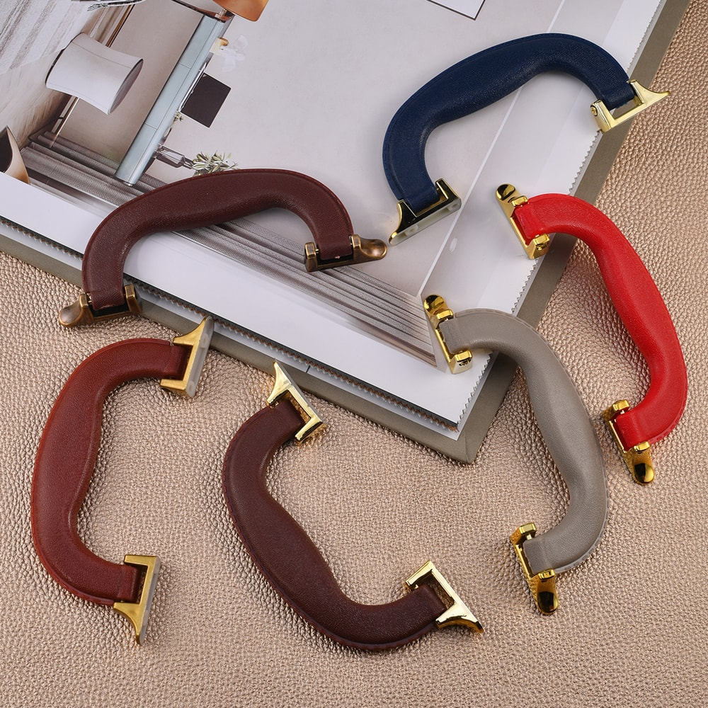 Leather Box Handle For Wine Gift Boxes Luggage And Storage Cases 1