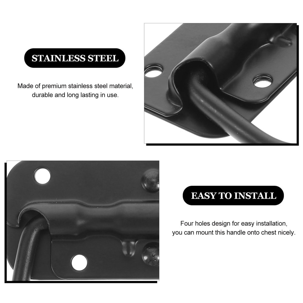 Spring Loaded Folding Cabinet Handles 2