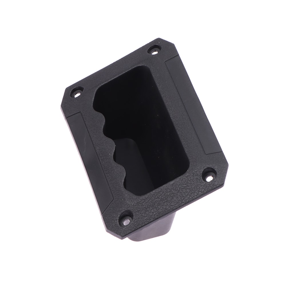 Black Plastic Speaker Side Handle for Amp Cabinets and Guitar Cases