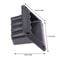 Black Plastic Speaker Side Handle for Amp Cabinets and Guitar Cases