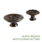 Antique Bronze Round Cabinet Knob for Drawers and Cupboards