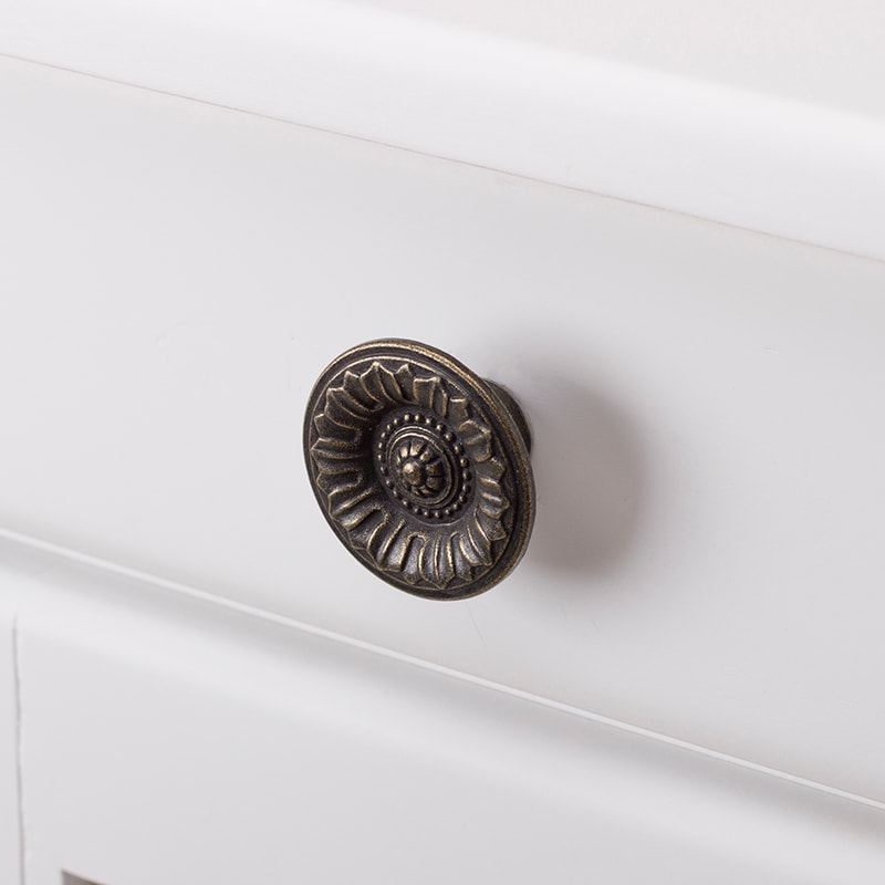 Antique Bronze Round Cabinet Knob for Drawers and Cupboards