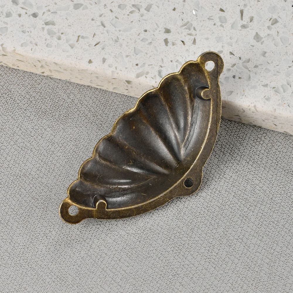 Antique Shell Drawer Pull Handles For Vintage Cabinets 4