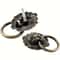 Antique Lion Head Drawer Pulls Set Vintage Cabinet Handles